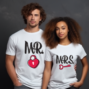 Tricouri personalizate MR & MRS