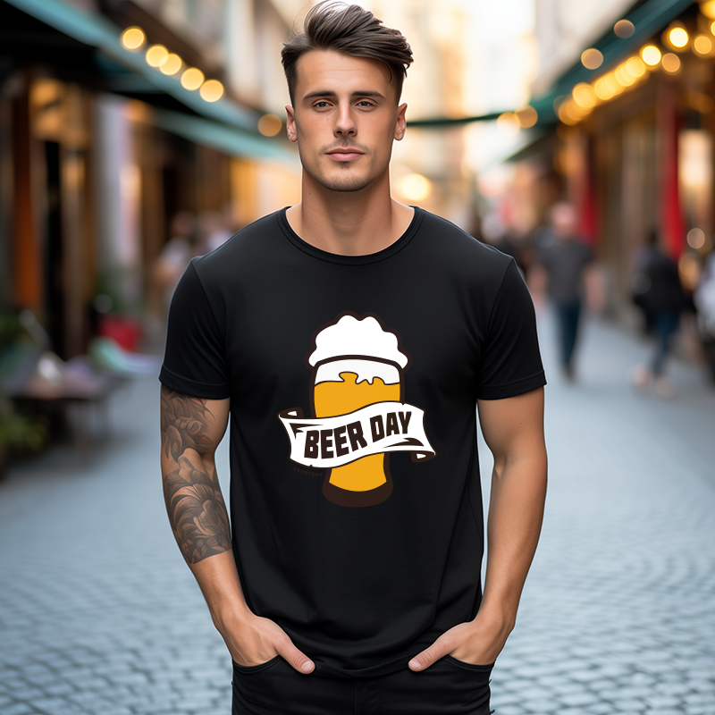 Tricou personalizat pentru iubitorii de bere Tricou personalizat pentru iubitorii de bere